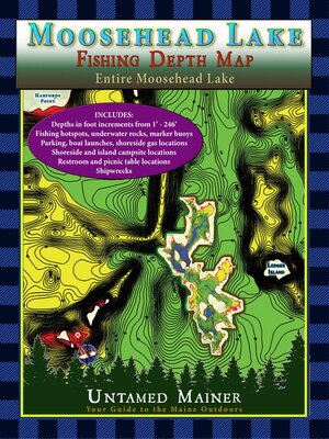cover image of Moosehead Lake Depth Maps